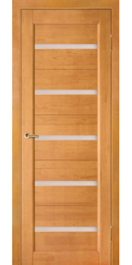 Дверь межкомнатная Vi Lario ЧО Вега 5 80x200 (светлый орех)