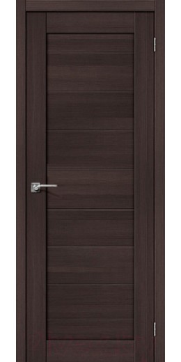 Дверь межкомнатная Portas S20 60x200 (орех шоколад)