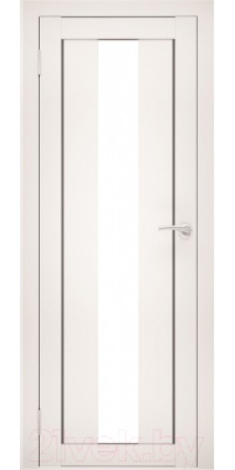 Дверь межкомнатная Юни Flash 05 Eco 80x200 (белый/стекло белое)