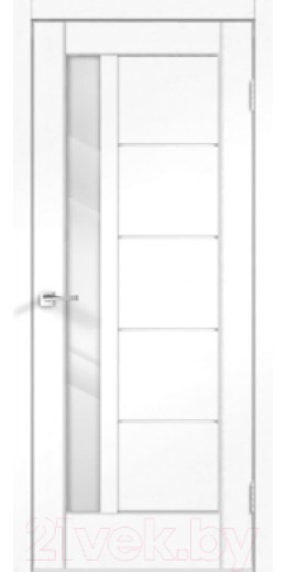 Дверь межкомнатная Velldoris SoftTouch Premier 3 80x200 (ясень белый структурный/мателюкс)