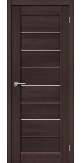 Дверь межкомнатная Portas S21 60x200 (орех шоколад)