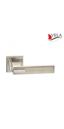 Ручки дверные Vela (Вела) Веста NIS/NI матовый никель / никель