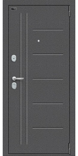 Входная
                    дверь el`Porta Porta S 109.П29 Антик Серебро/Bianco Veralinga