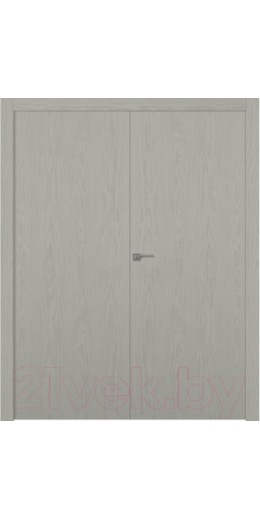 Дверь межкомнатная Belwooddoors Лайнвуд 1 двойная 80x200 (шпон ясень песок)