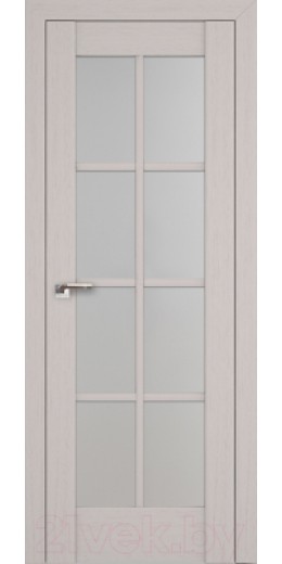 Дверь межкомнатная ProfilDoors 101X 80x200 (пекан белый/стекло матовое)