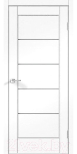 Дверь межкомнатная Velldoris SoftTouch Premier 1 80x200 (ясень белый структурный/мателюкс)