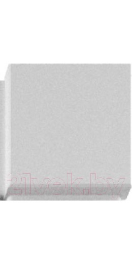 Декоративная розетка для наличника Юни Эмаль 80x80 (белый)
