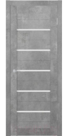Дверь межкомнатная Stark ST1 ДО 60x200 (бетон светлый)