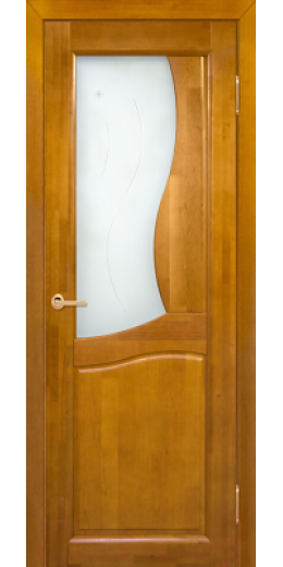 Дверь межкомнатная Vi Lario ДО Верона 80x200 (медовый орех)