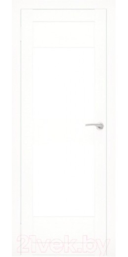 Дверь межкомнатная Юни Flash Eco 15 80x200 (белый/стекло белое)