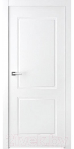 Дверь межкомнатная Belwooddoors Кремона 2 80x200 (эмаль белый)