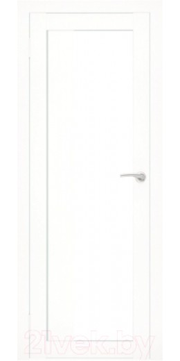 Дверь межкомнатная Юни Flash 09 Eco 80x200 (белый/стекло белое)