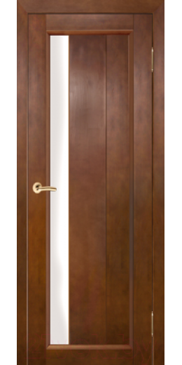 Дверь межкомнатная Vi Lario ЧО Вега 6 80x200 (тёмный орех)